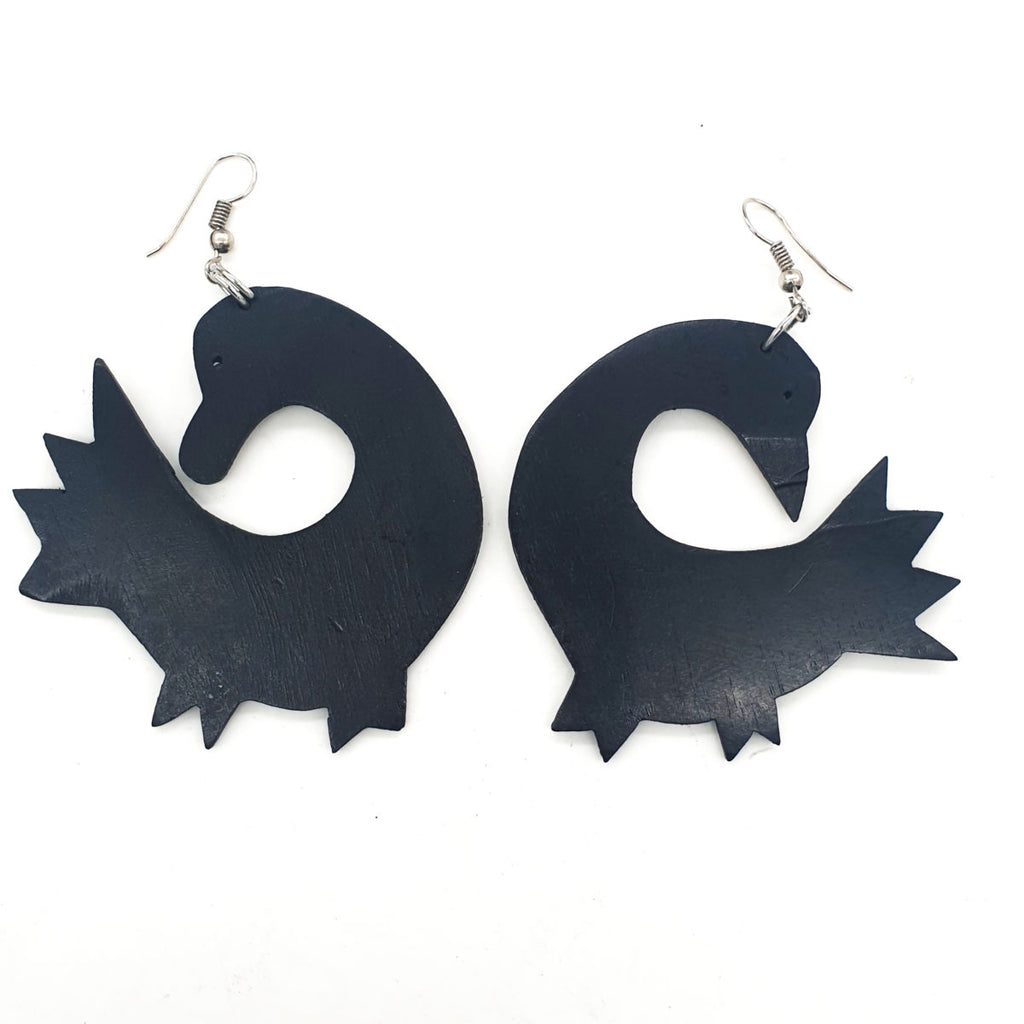 Headcrafted Adinkra symbol Earrings