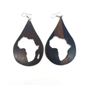 Headcrafted Adinkra symbol Earrings