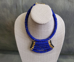 Kenyan beaded necklace