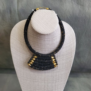 Kenyan beaded necklace