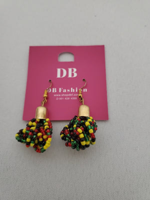 Beaded Earring- Jamaica