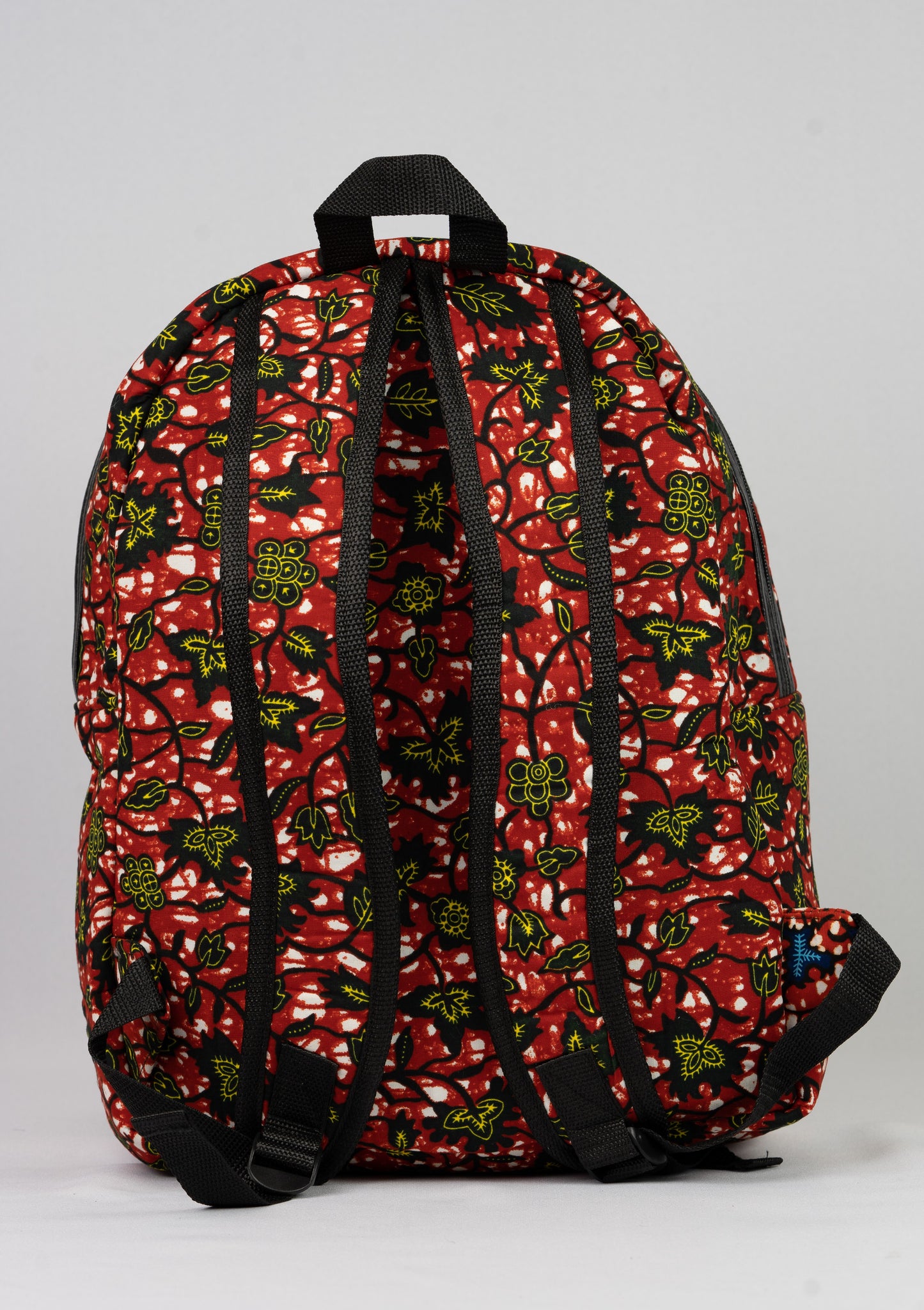 African Print Backpack