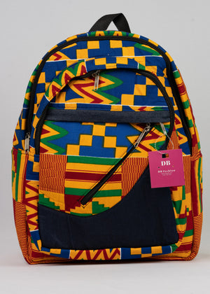 Africa Print Backpack