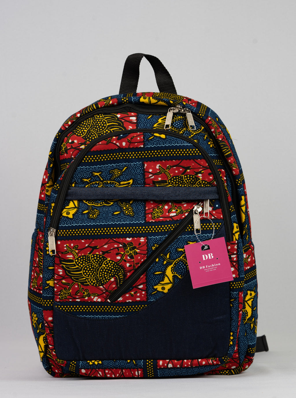 Africa Print Backpack