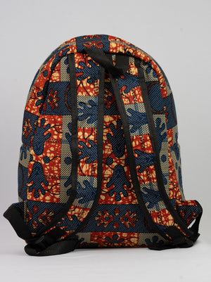 Africa Print Backpack