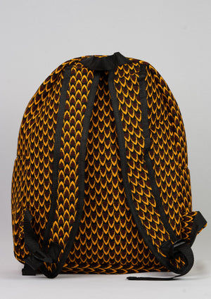 African Print Backpack