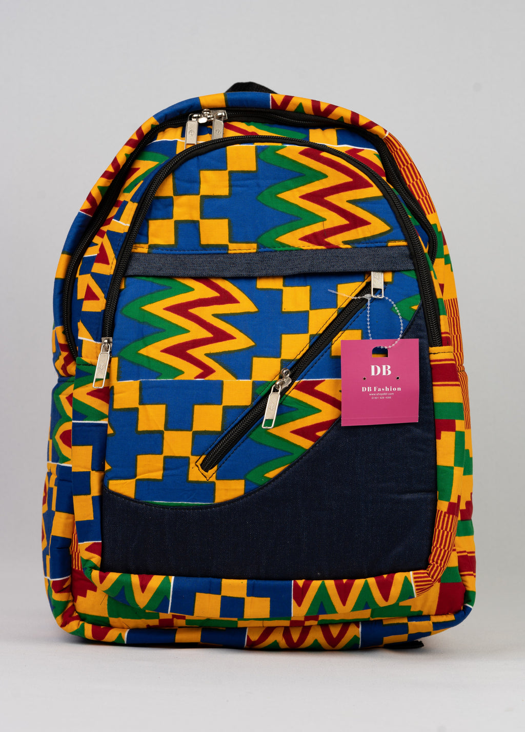 Africa Print Backpack