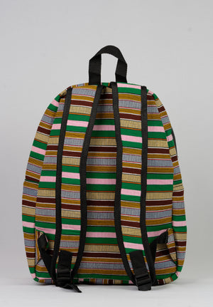 African Print Backpack