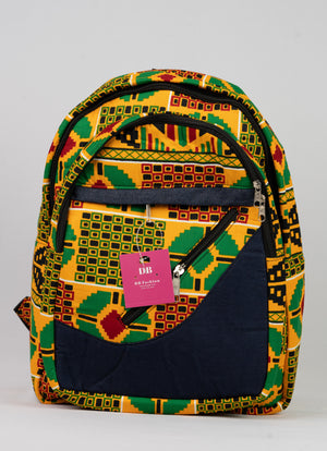 Africa Print Backpack