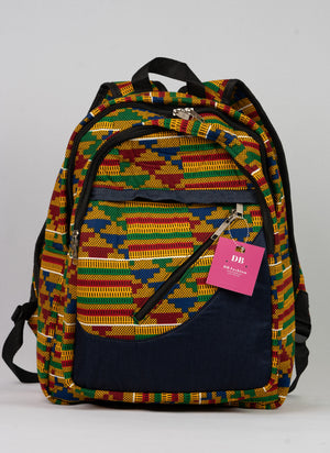 Africa Print Backpack