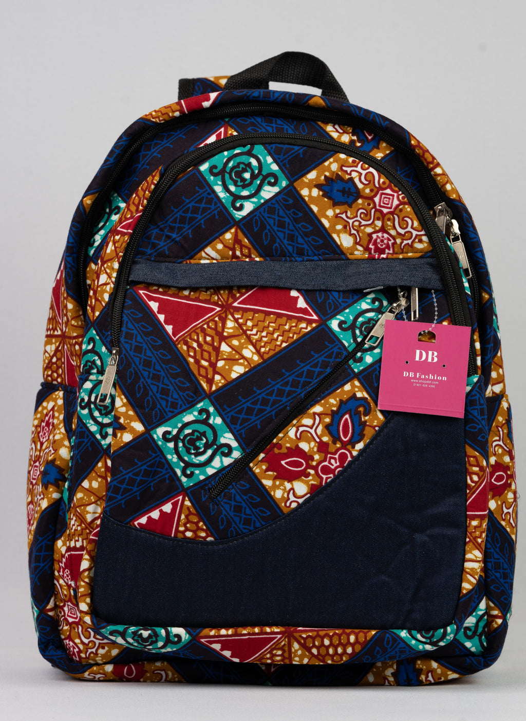 Africa Print Backpack