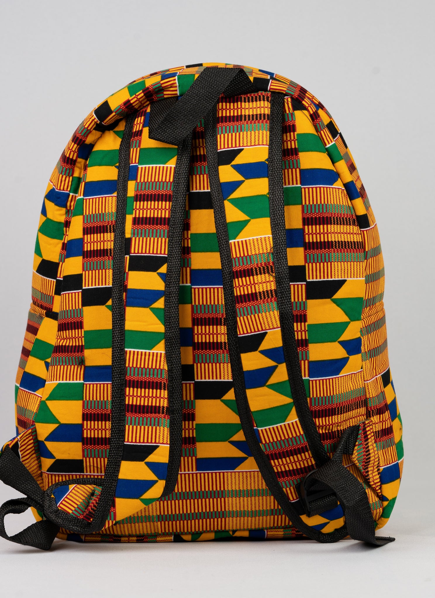 African Print Backpack