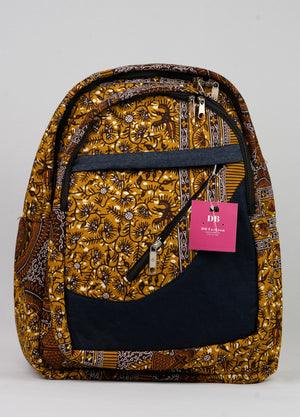 Africa Print Backpack