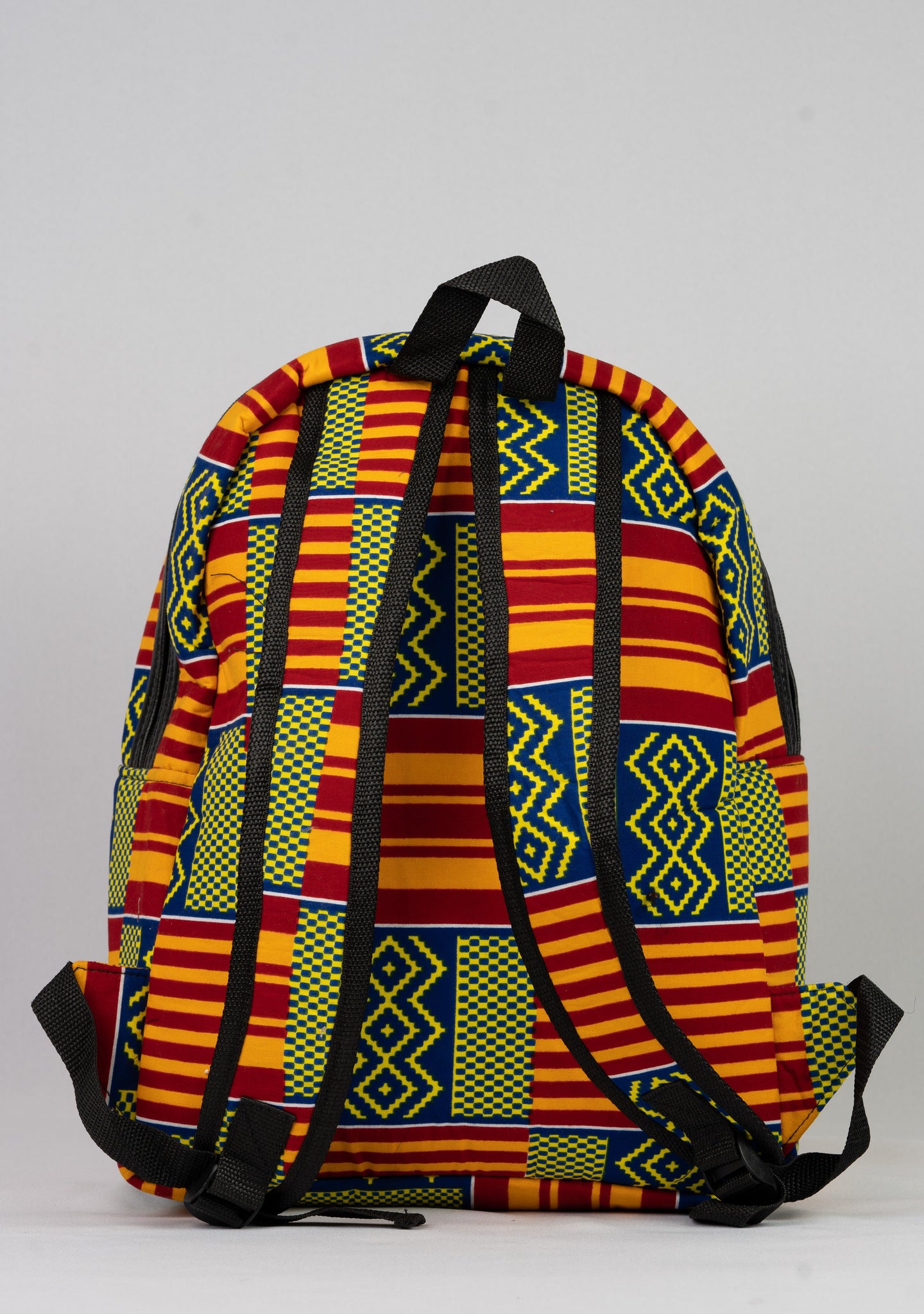 African Print Backpack