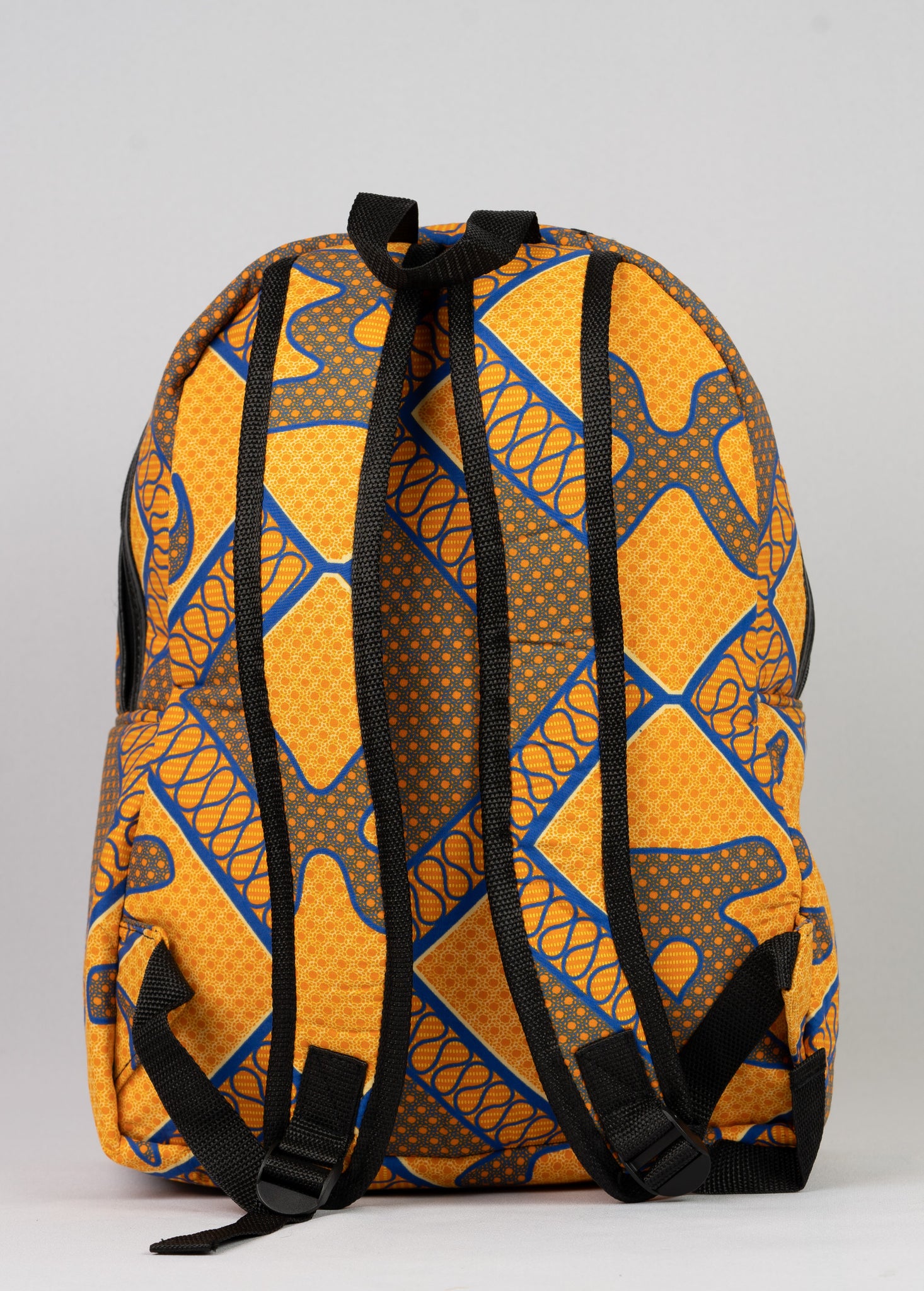 African Print Backpack