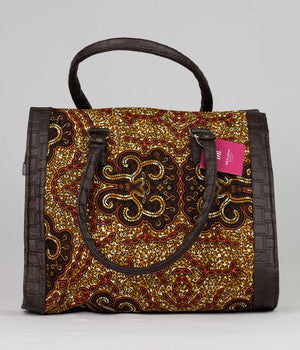 DB African Print Handbag