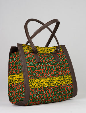 DB African Print Handbag