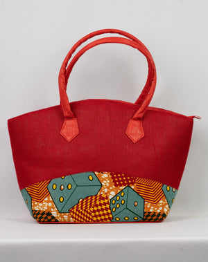 DB African Print Handbag