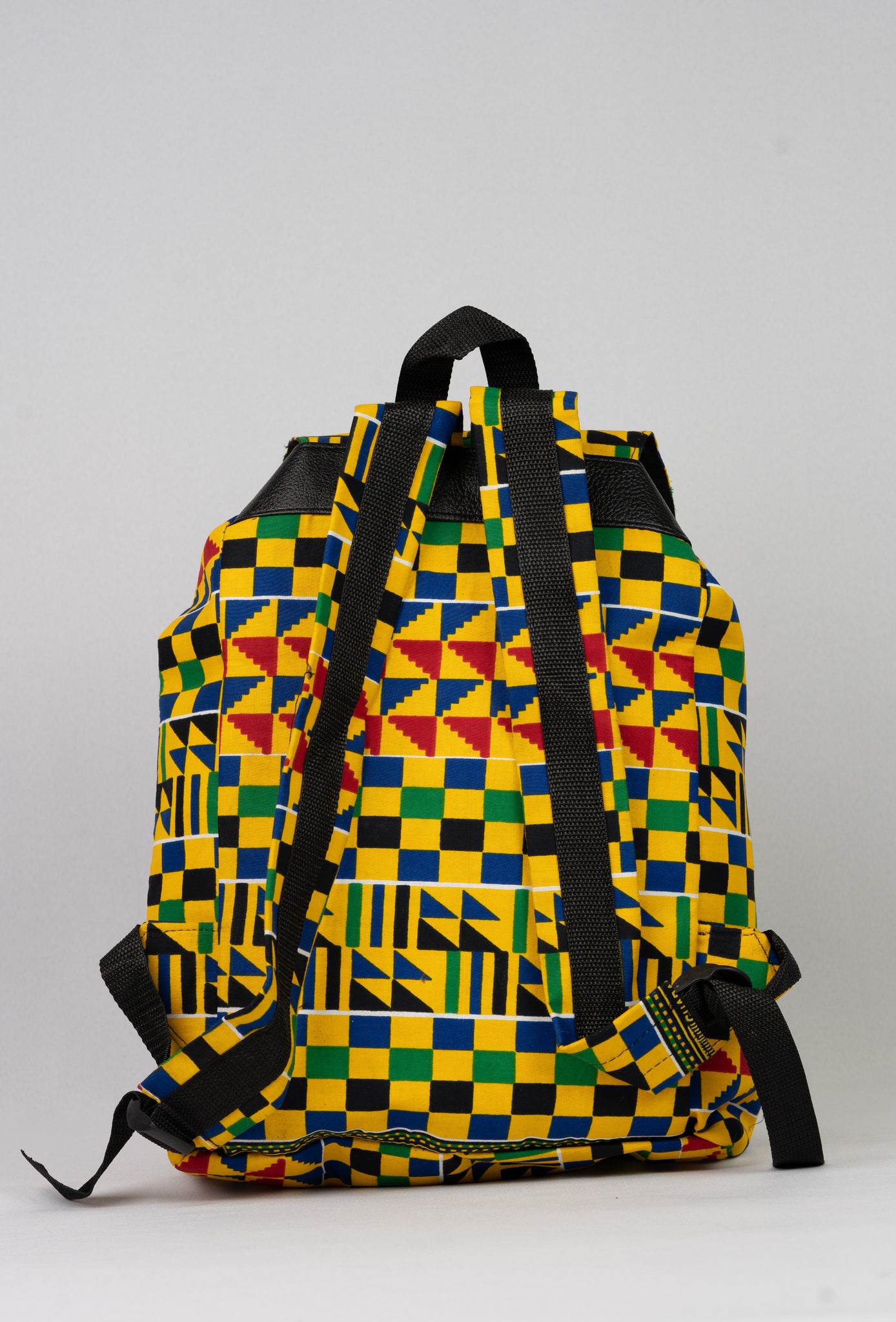 African Print Backpack