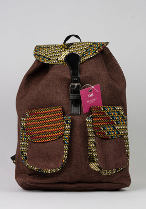 African Handmade Backpack