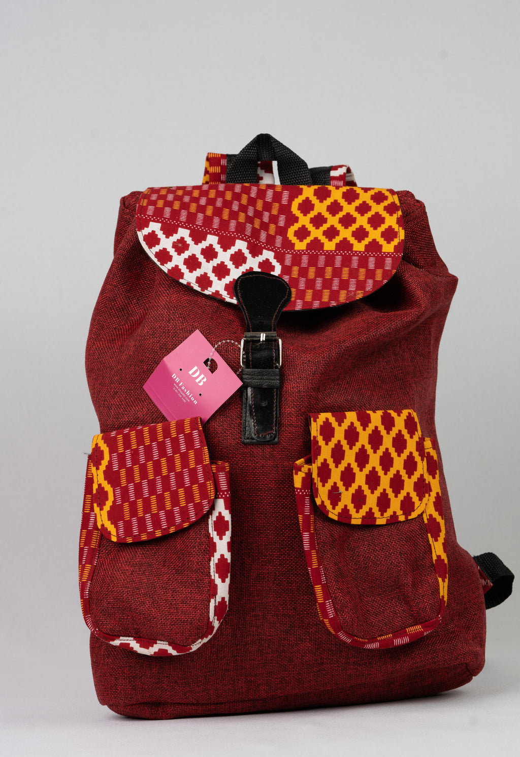 African Handmade Backpack