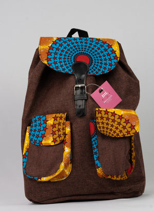 African Handmade Backpack