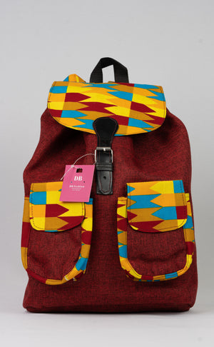 African Handmade Backpack