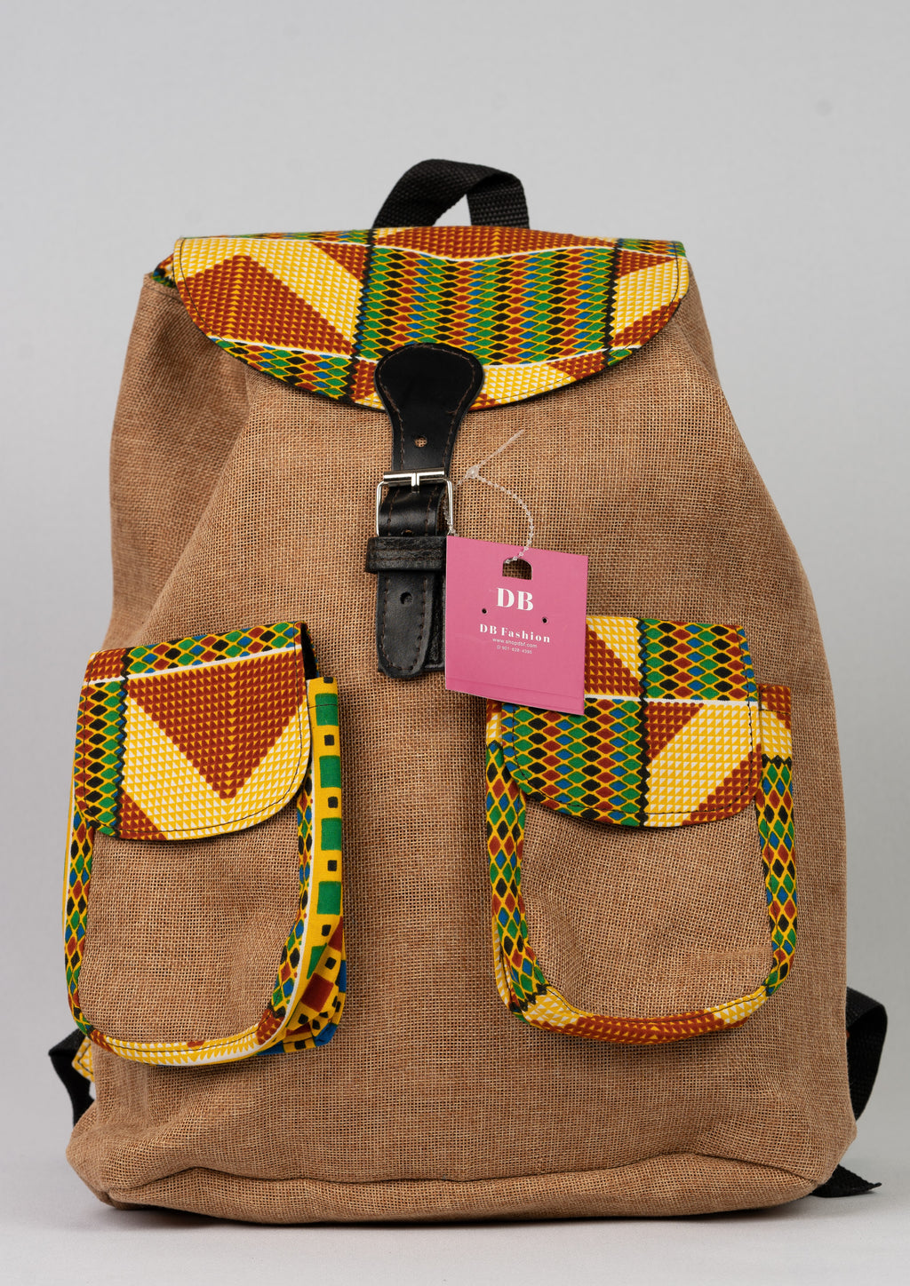 African Handmade Backpack