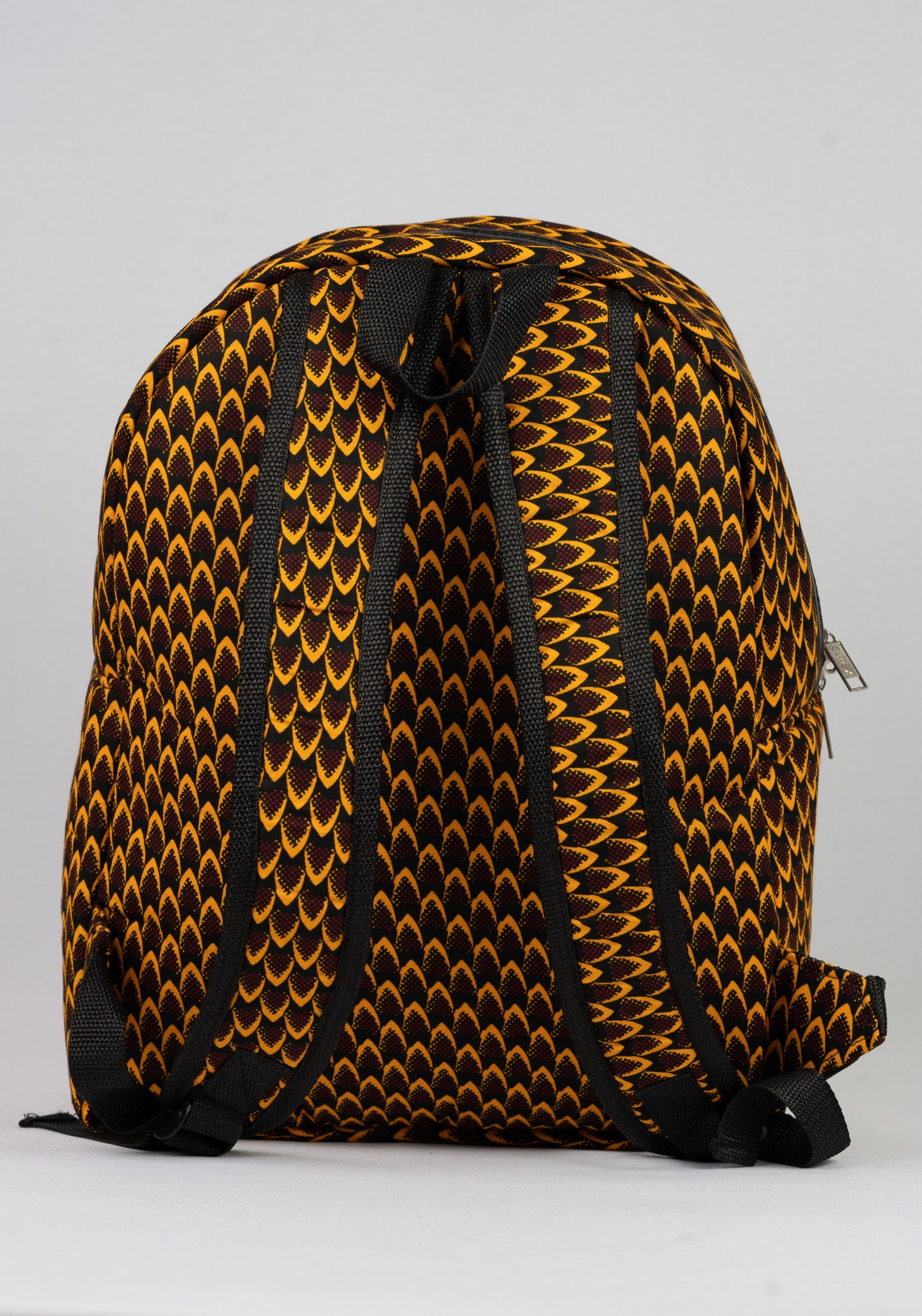 African Print Backpack