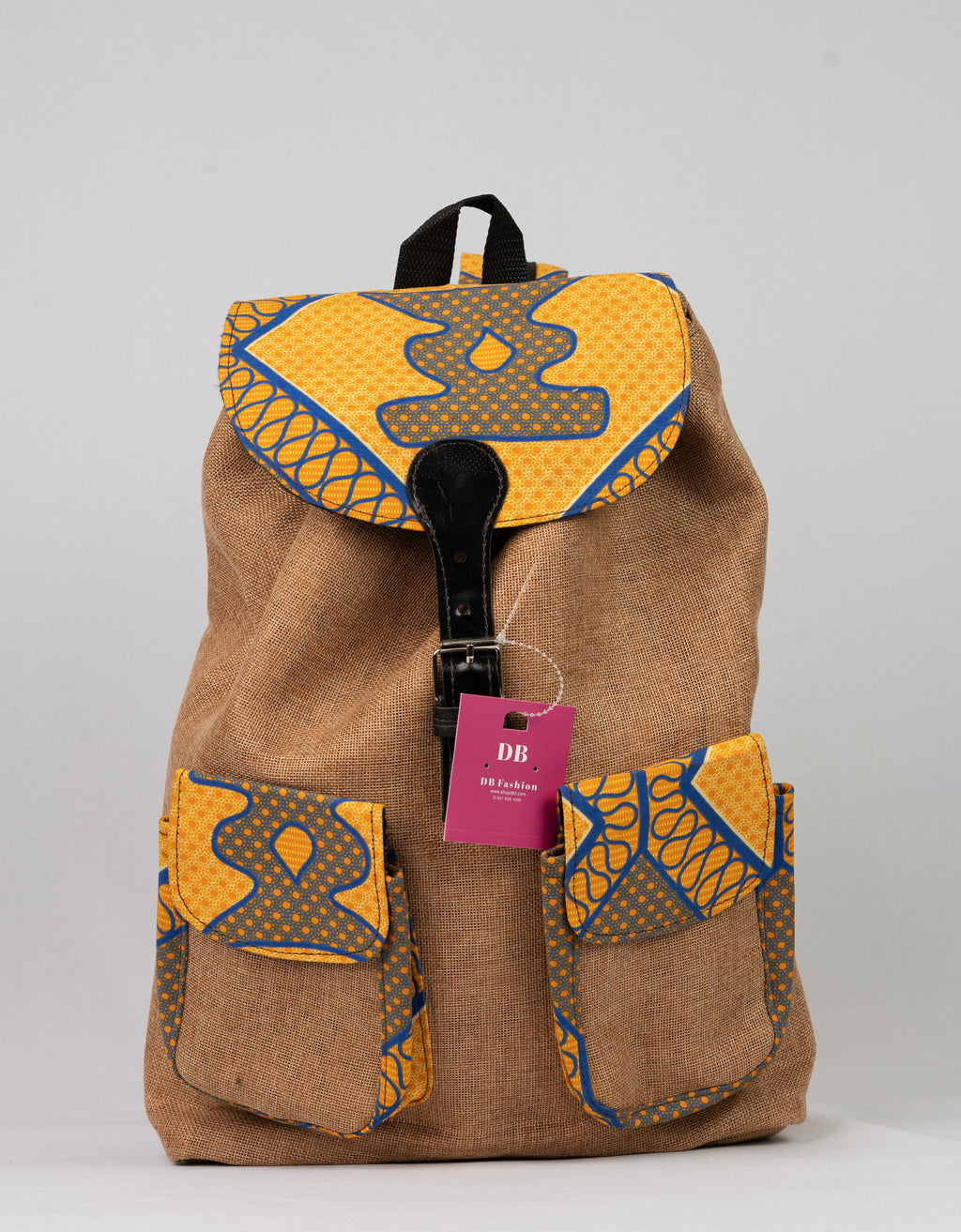 African Handmade Backpack