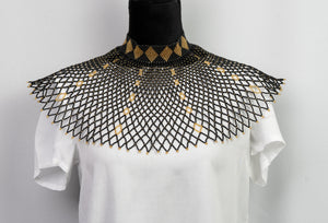 African  Beaded Cape  Necklace