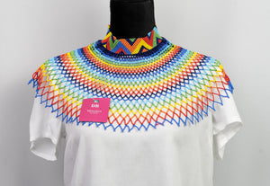 African  Beaded Cape  Necklace