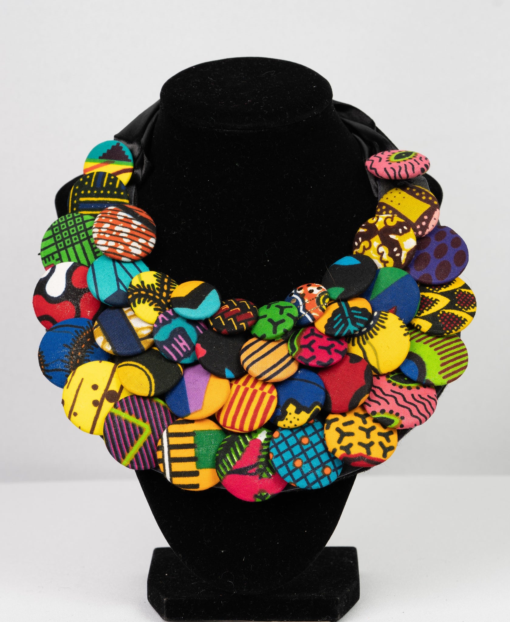 Odo African print  necklace