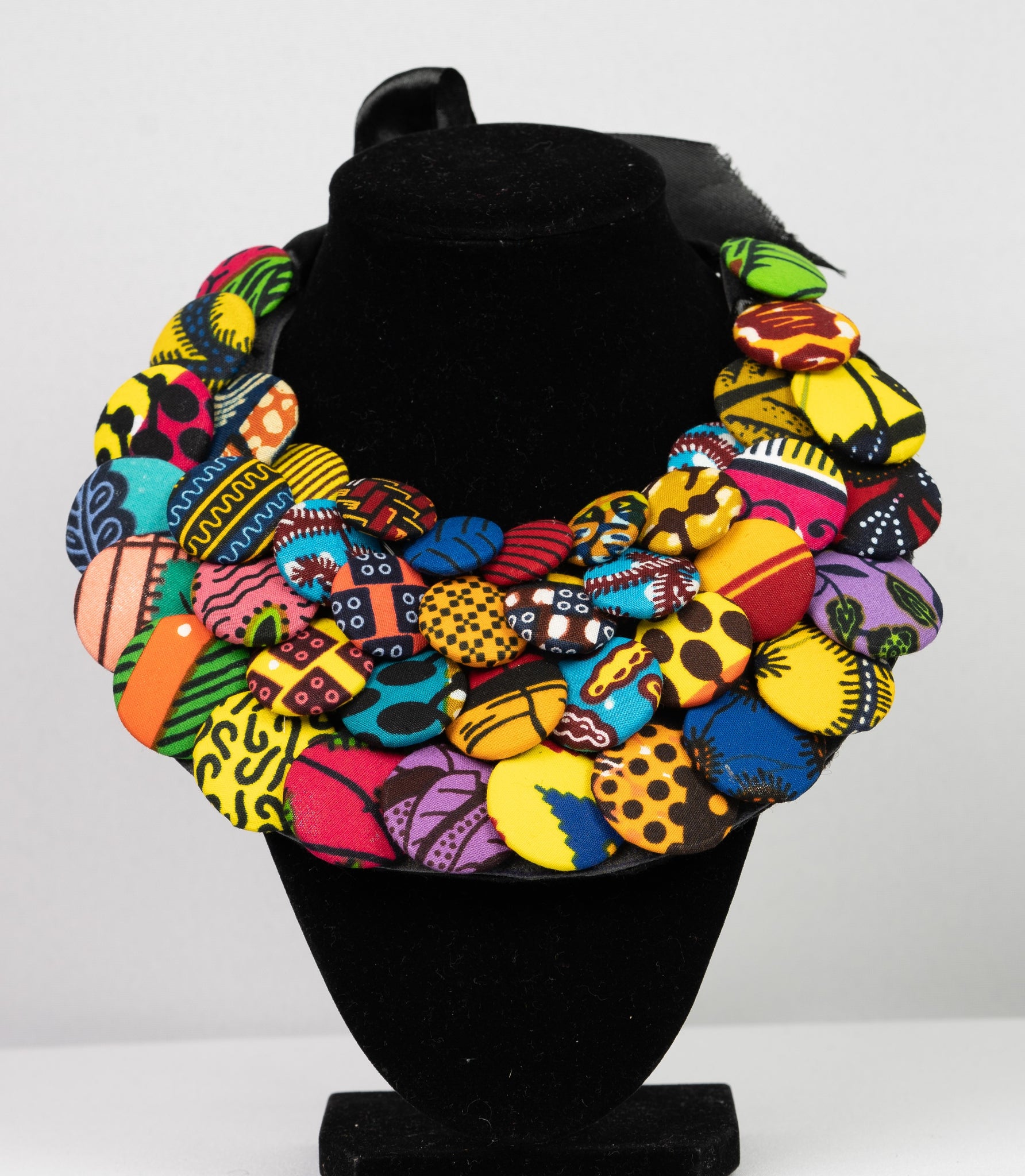 Odo African print  necklace