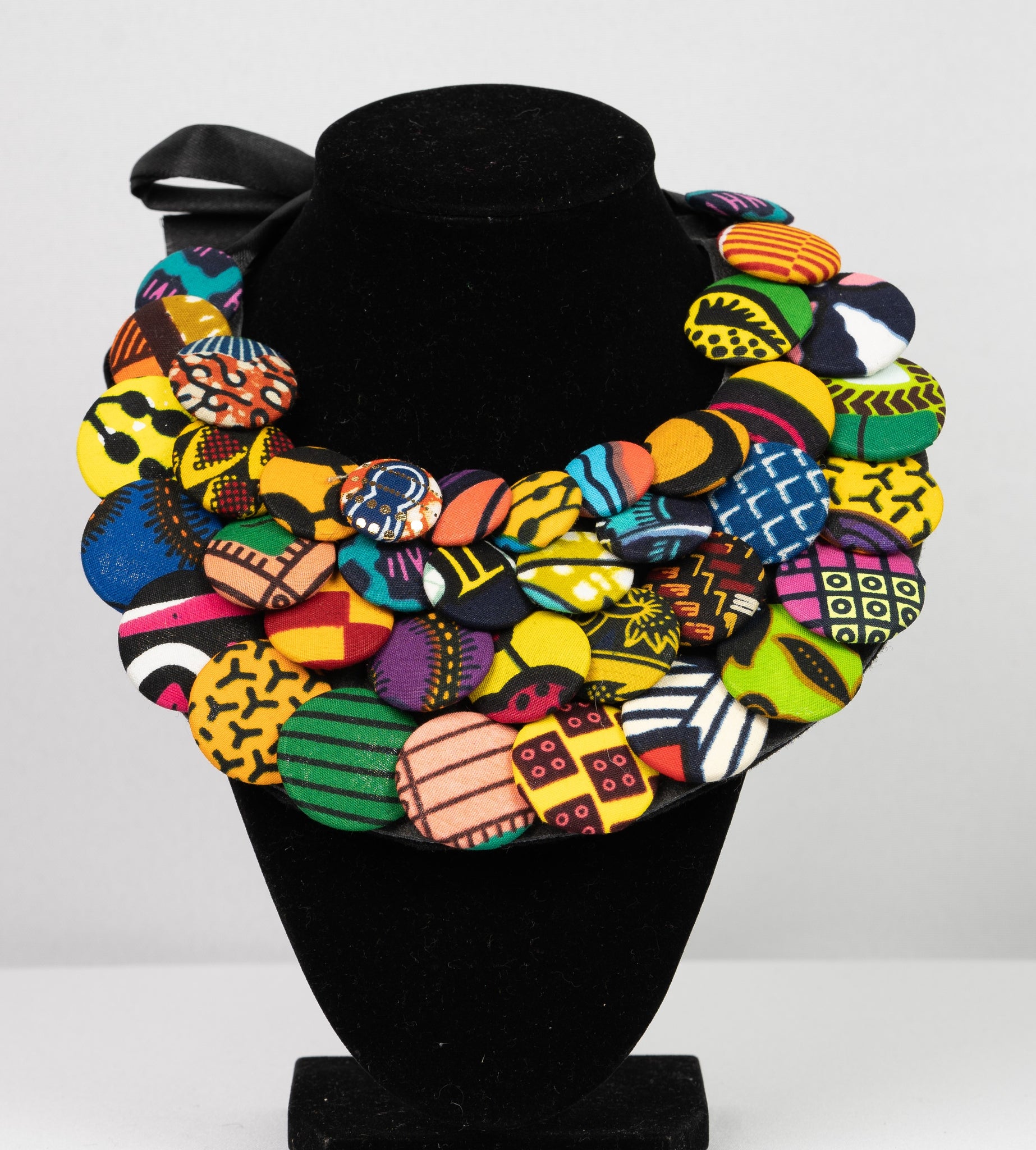 Odo African print  necklace