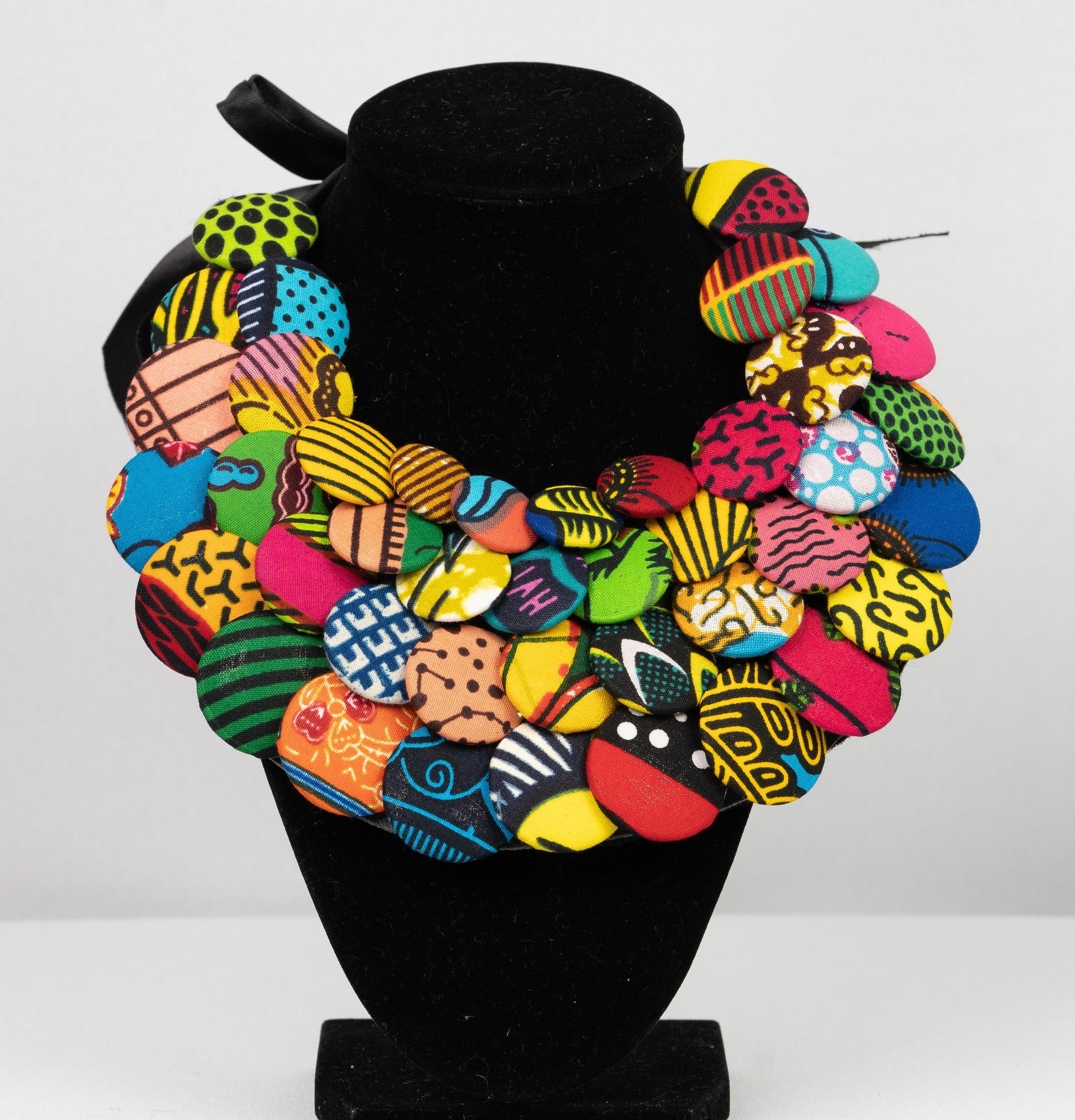 Odo African print  necklace