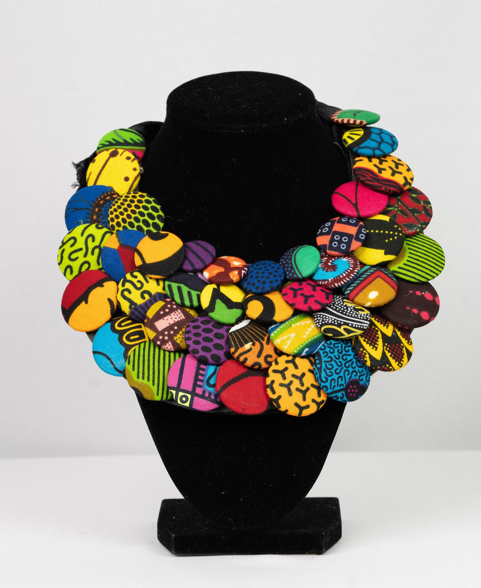 Odo African print  necklace