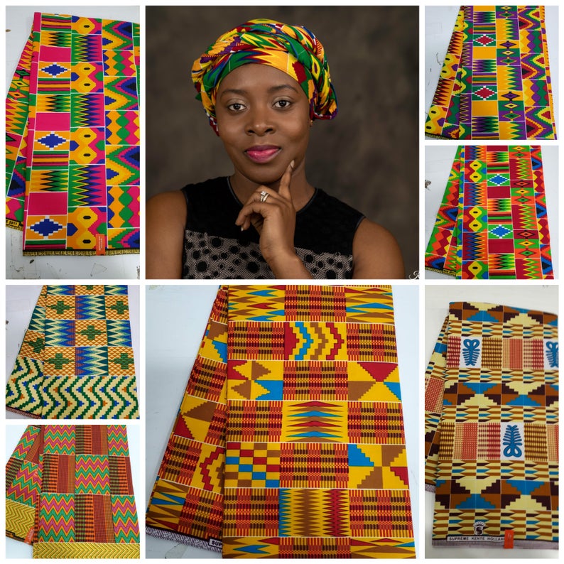 Kente Print Headwrap