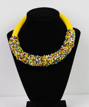 Beaded Choker Necklace