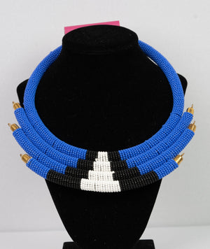 African Beaded Necklaces, African beaded jewelry, Maasai necklace, Zulu necklace, Beaded necklace, African necklace