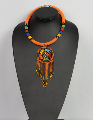 Zulu Beaded Necklace