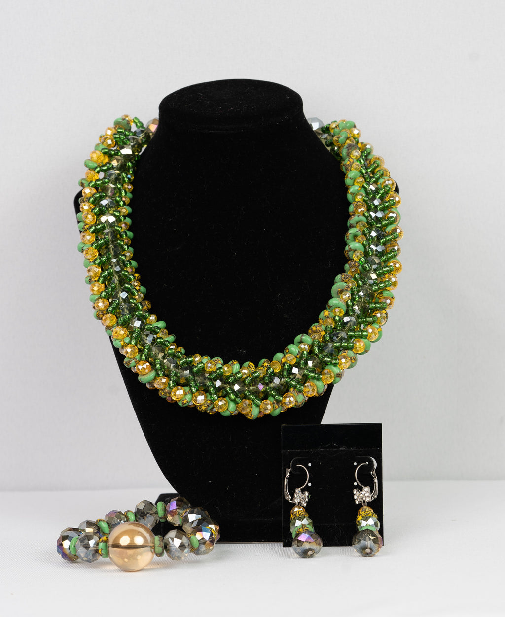 African  Beaded Jewelry set