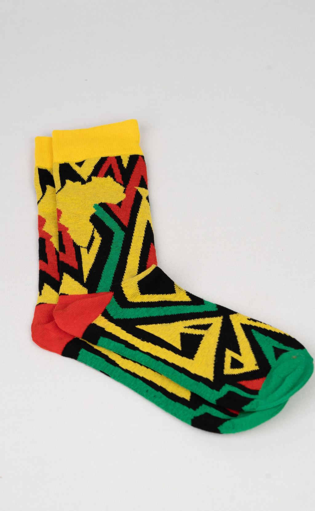 Premium Quality African Dashiki Pattern Socks for Dress or Casual Novelty | 3 Pack Bundle No. 1